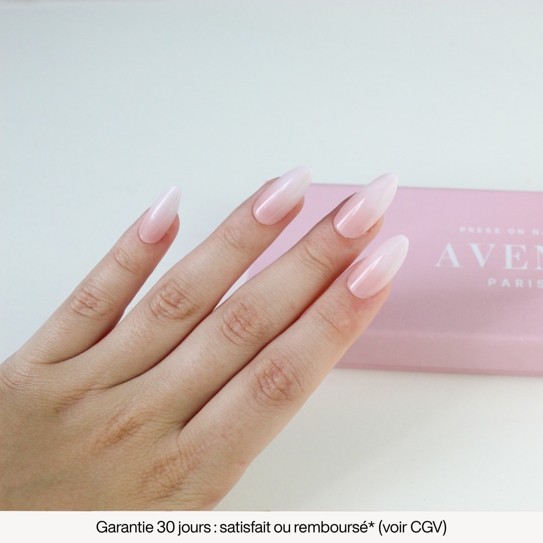 Dégradé Rose Clair - Medium amande
