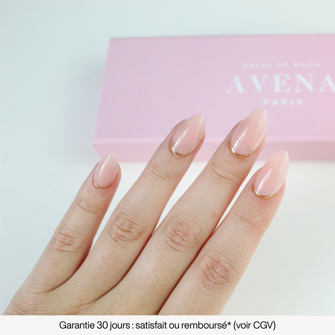 Nude dorée - Court amande
