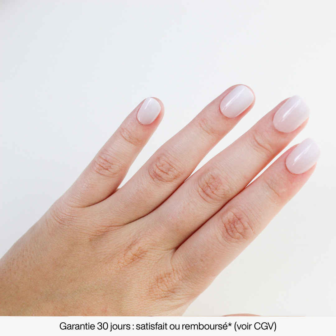 Nude Grisé - Extra court arrondi