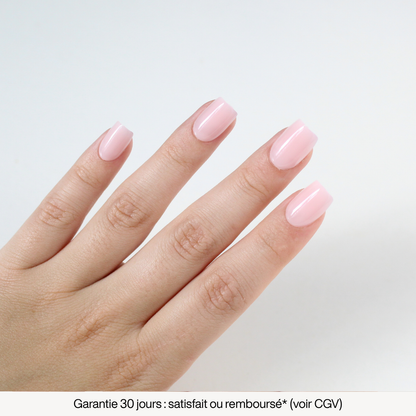 Rose Pastel - Court carré