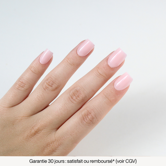 Rose Pastel - Court carré