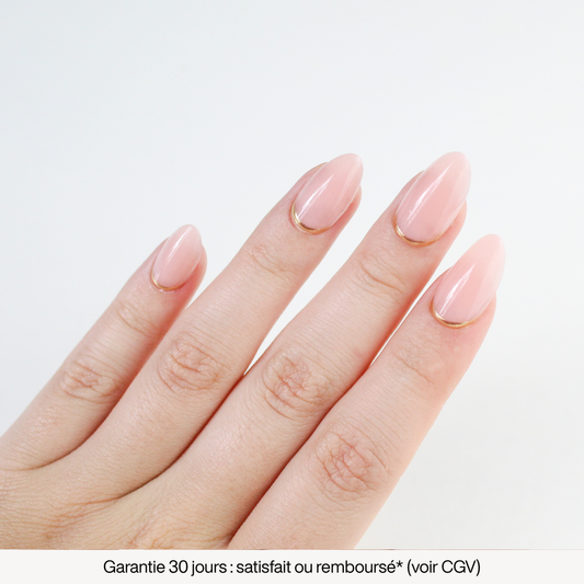 Nude dorée - Court amande