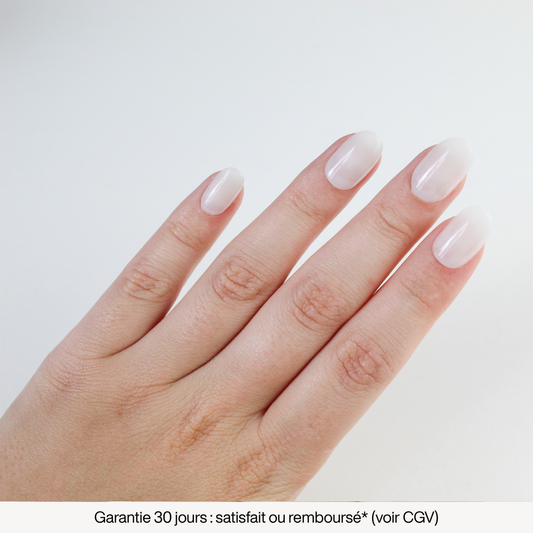 Gris léger - Court arrondi