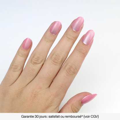 Silk Pink - Court Arrondie